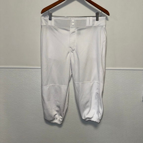Men's Wearcog Baseball Knicker Pants White Size Medium NEW NWT Softball - Picture 10 of 11
